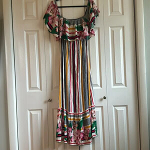 FLYING TOMATO | Fiesta Floral Dress | Size XS